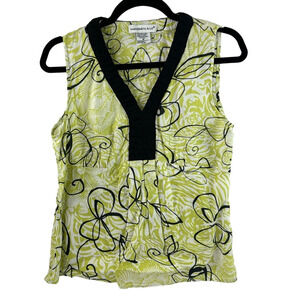 Mandarin Blue Women's Sleeveless V-neck Tank Top